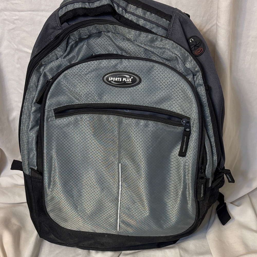 Gray Backpack for Men